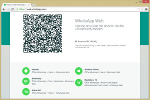 Mit dem Google Chrome-Browser lässt sich WhatsApp vom Handy auf den PC-Bildschirm holen. leider funktioniert das noch nicht mit dem iPhone.